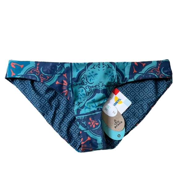 NWT! Prana Reversible Bikini Vivir Set - Lagos Lagon, Size XS - Picture 9 of 9